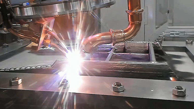 Om några år kan additiv tillverkning med laser och tråd för duplext rostfritt stål vara mogen för skarp industriproduktion. Foto: Procada.