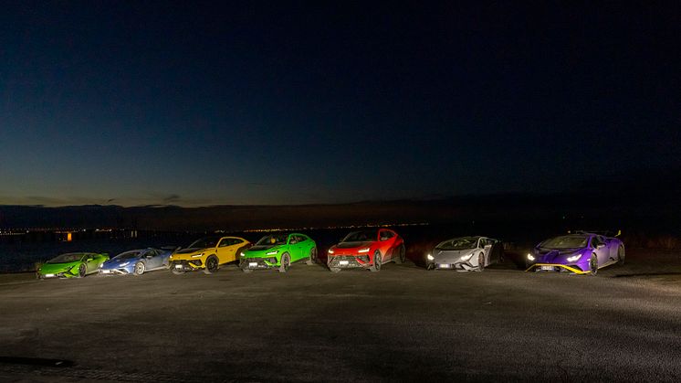 Lamborghini Winter Drive 2022