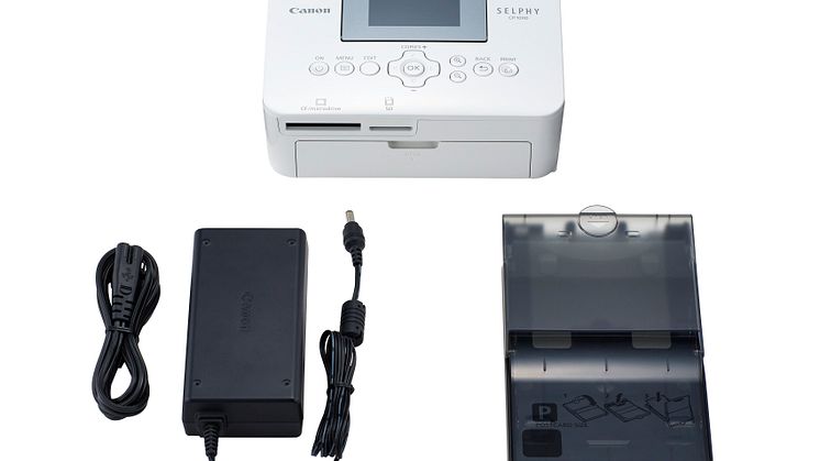 SELPHY CP1000 Whats in the box kit White