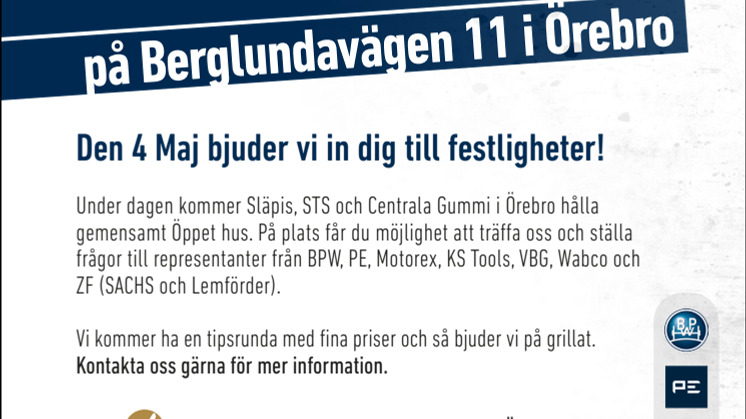 Öppet hus hos STS i Örebro