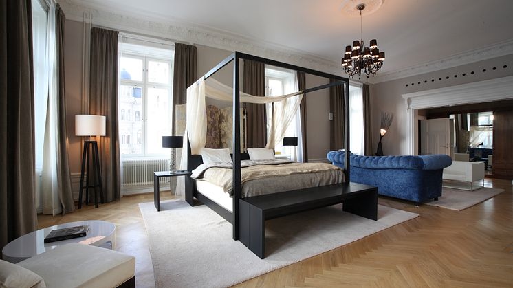 Suite at Lydmar Hotel, Stockholm, by Stylt Trampoli