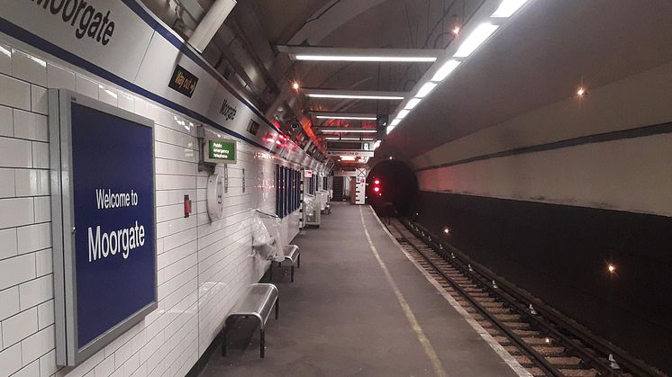 Moorgate lighting improvements