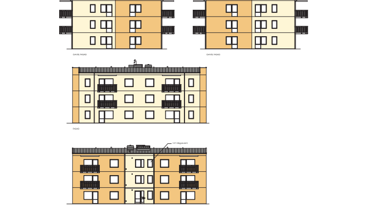 Villastaden Fasadfärg