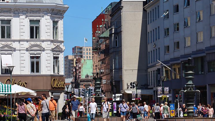 Samverkansprojekten har bland annat lett till fler besökare i Malmös stadskärna