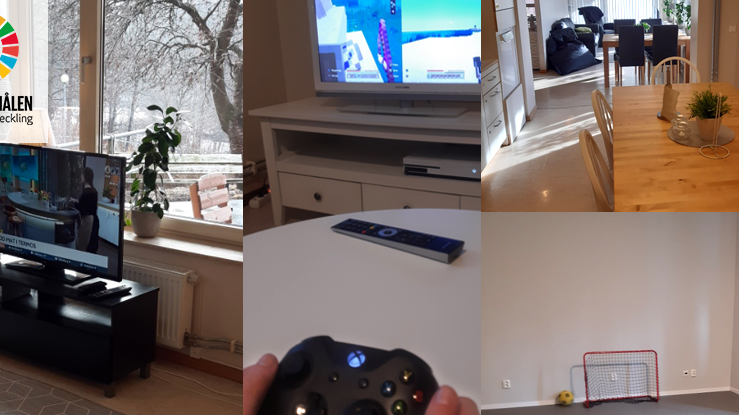 På Brunnsparkens korttids finns möjlighet till många aktiviteter samtidigt som det ska kännas som hemma.