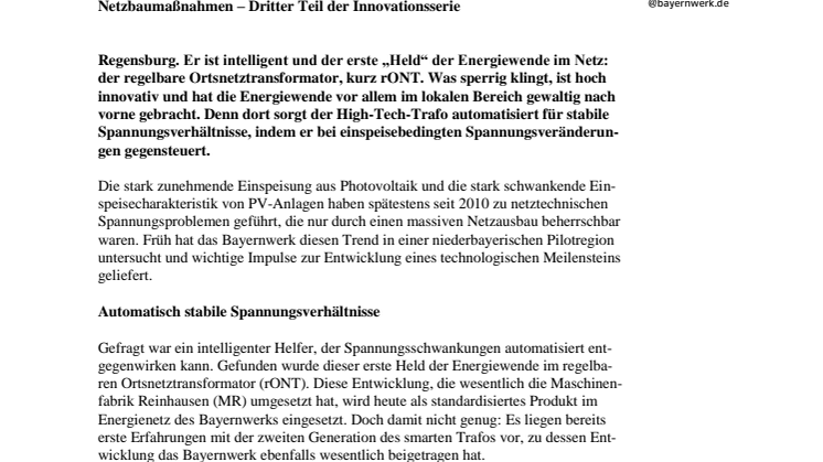 Der erste „Held“ der Energiewende
