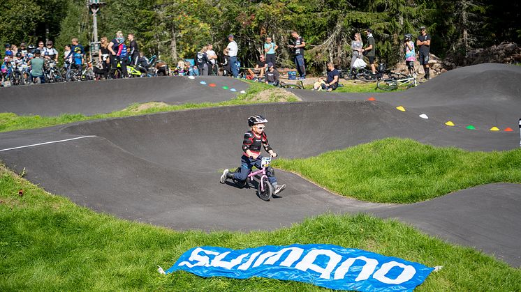 Norwegian Pumptrack Series går av stabelen i Trysil pinsehelga. Foto: Jonas Sjögren