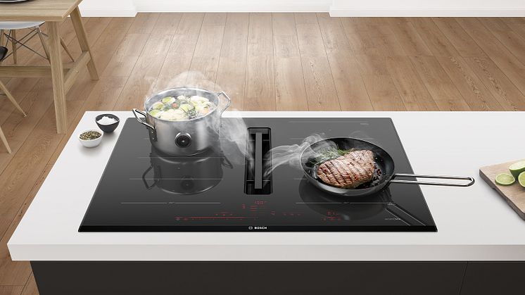 Bosch presenterer nye induksjonstopper med integrert ventilator