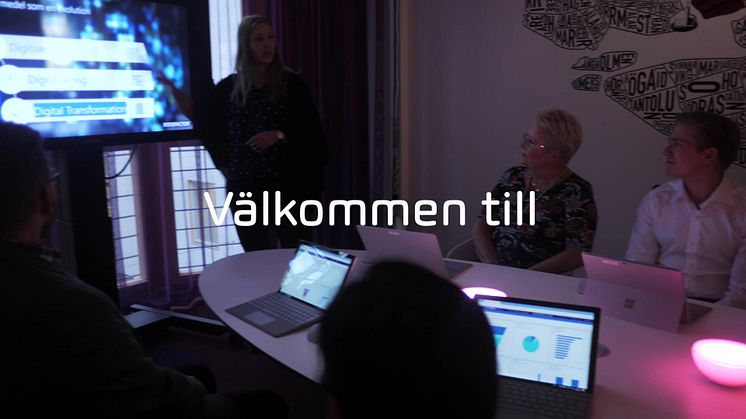 Upplev framtidens nya arbetssätt besök Upplevelserummet hos Innofactor