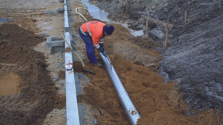 BLÜCHER EuroPipe - rostfria avloppsrör för installation ovan och under mark