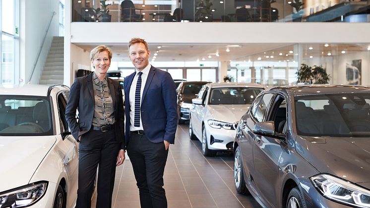 Mette Bøgeskov Lolholm, BMW Danmark og Jacob Davids Thomsen, Sixt Danmark