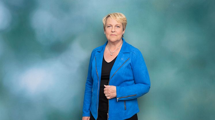 Désirée Pethrus (KD), oppositionsregionråd i Stockholm är oroad över det nya vänsterstyrets budget som visar på underskott. Foto: Luca Mara