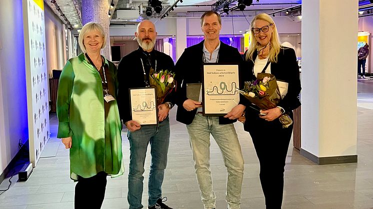 Vinnare Håll Nollan arbetsmiljöpris 2024
