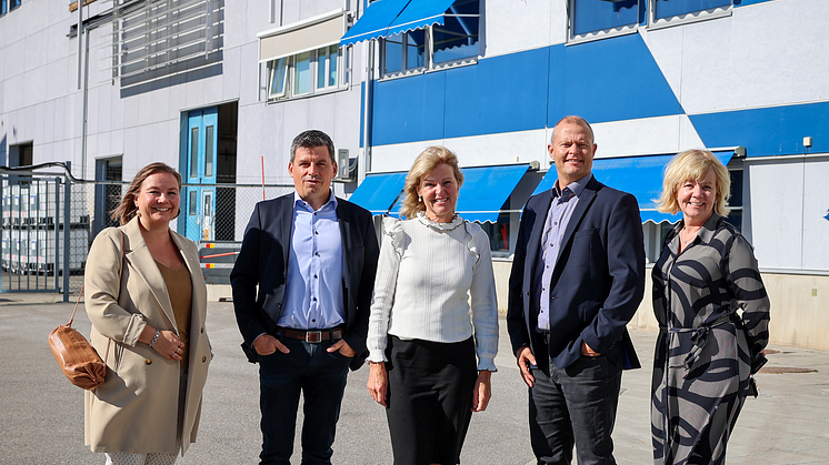 Sabrina Suikki, Jonas Wiklund, Anna Hallberg, Fredrik Nyberg och Linda Nilsson
