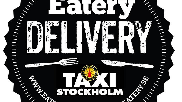 Eatery Delivery i samarbete med Taxi Stockholm