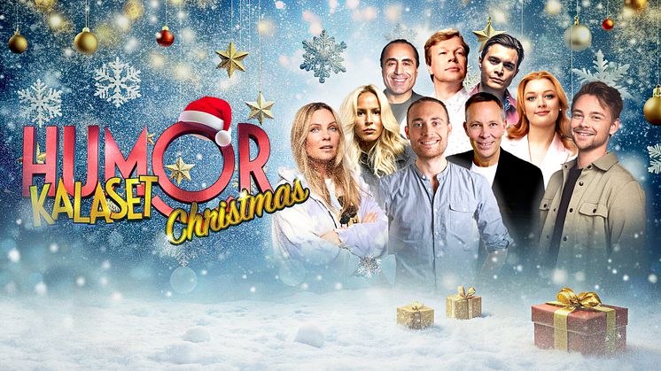 Humorkalaset Christmas är tillbaka med Sveriges roligaste julfirande!