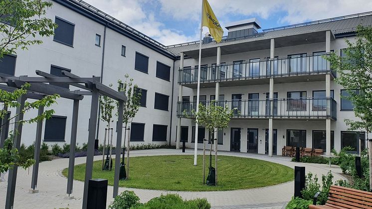 Nytt boende står klart för de branddrabbade på Villa Gåsen i Helsingborg 