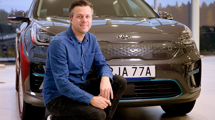 Jonas Nilsson, marknadschef Kia Motors Sweden