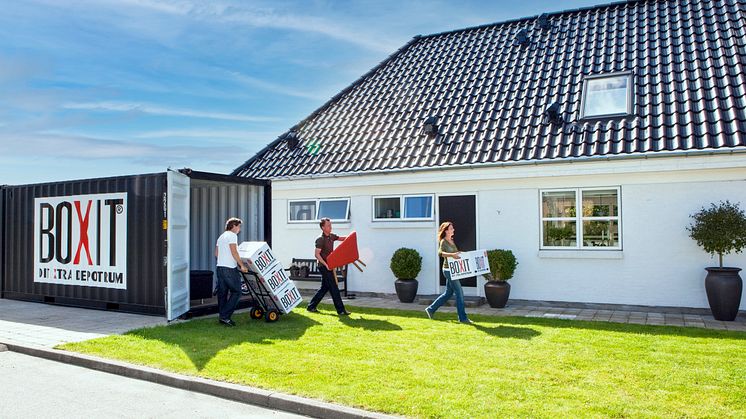 Företaget Boxit vill göra det enklare och bekvämare för svenskar att flytta. Foto: Boxit