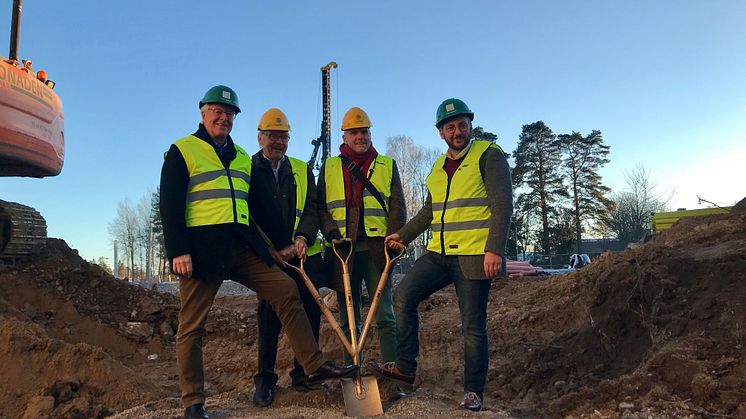 Claes de Neergaard, Lars Jonsson, Roger Klinth och Muharrem Demirok