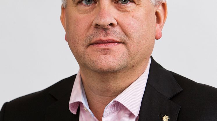 Fredrik Larsson (M), regionstyrelsens ordförande Region Värmland. Foto Region Värmland