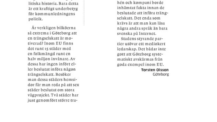 Göteborgs unika skatt