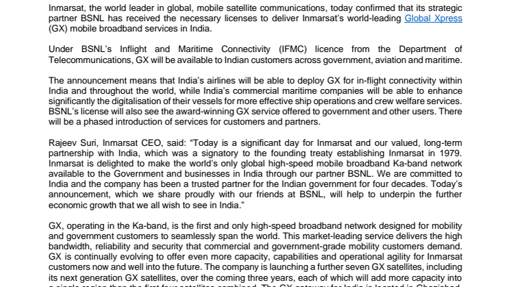 Inmarsat - GX Service In India.pdf
