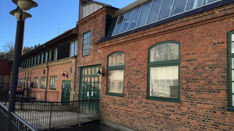 Mölnlycke Fabriker Entré -tegelbyggnad
