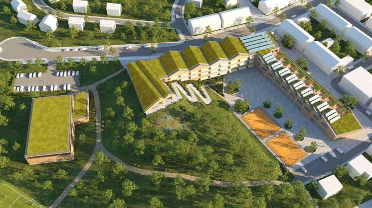 Fondamentor har tillsammans med Internationella Engelska Skolan vunnit markanvisningstävlingen i Sigtuna stadsängar