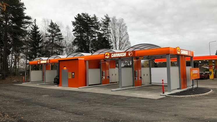 INGO lanserar sin första gör-det-själv biltvätt i Sverige  