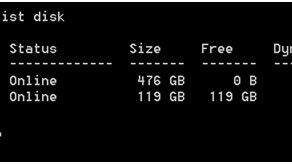 Diskpart Partition löschen unter Windows 11/10