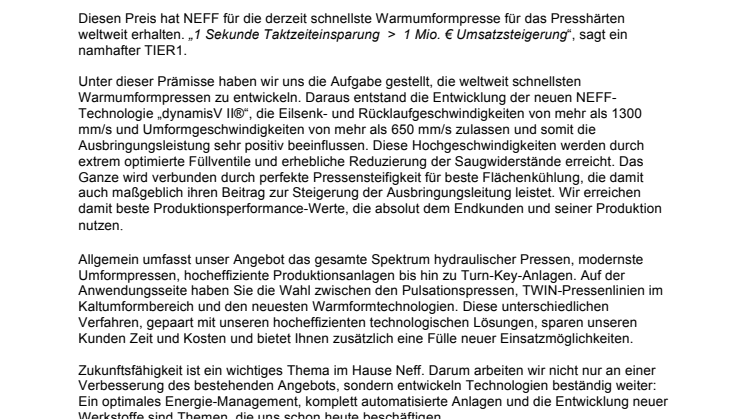 AEE Innovation Star – von OEM nominiert!