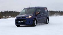 Fra Arctic Van test i Nord-Finland