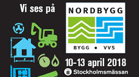 Besök Villeroy & Boch Gustavsberg på Nordbygg, 10-13 april 2018
