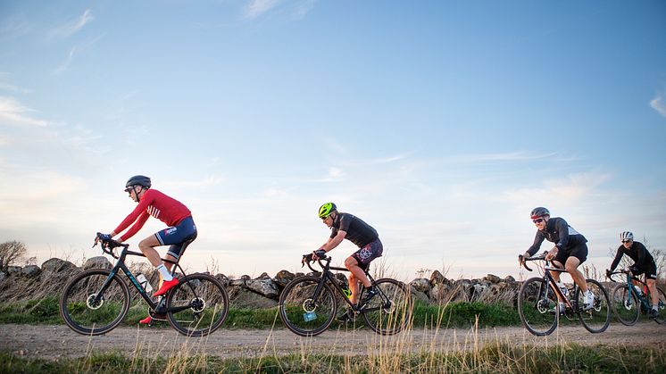 Graveltävling med VM-kvalificering till Halmstad i augusti 2022. Fotocred: Gravel Grit n Grind, Foto Jonas Arnesson, ©Cancano Tours AB