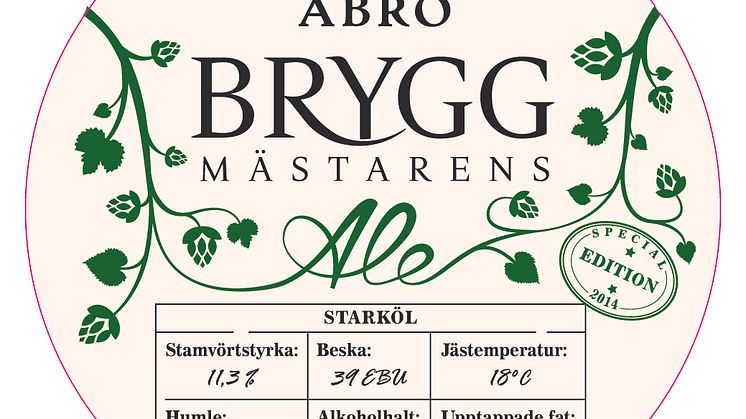 Åbro Bryggeri lanserar sitt första överjästa öl någonsin