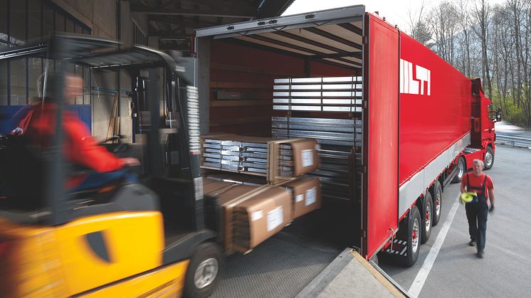 DHL APPOINTED BY HILTI IRELAND TO MANAGE WAREHOUSE AND TRANSPORT OPERATIONS