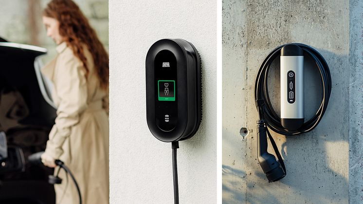 Medlemmer av Norsk Elbilforening kan velge mellom smartladeren DEFA Power eller DEFA Solid, begge med integrert ladekabel.