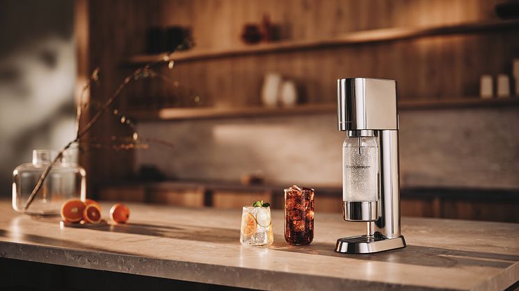 SodaStream lanserar premiumkategori med kolsyremaskinen ensō
