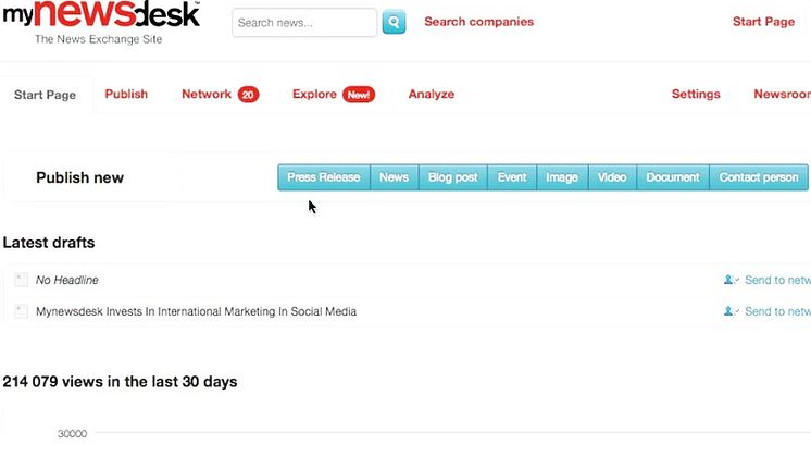 How to: Create and publish a social media news release