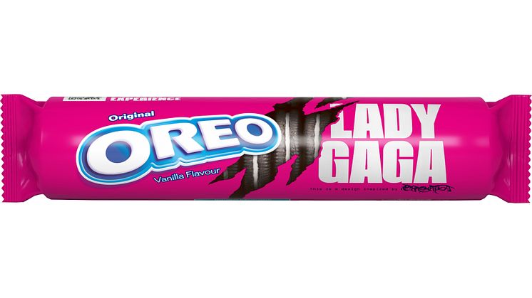 OREOs nye samarbeid med Lady Gaga er nå i butikk