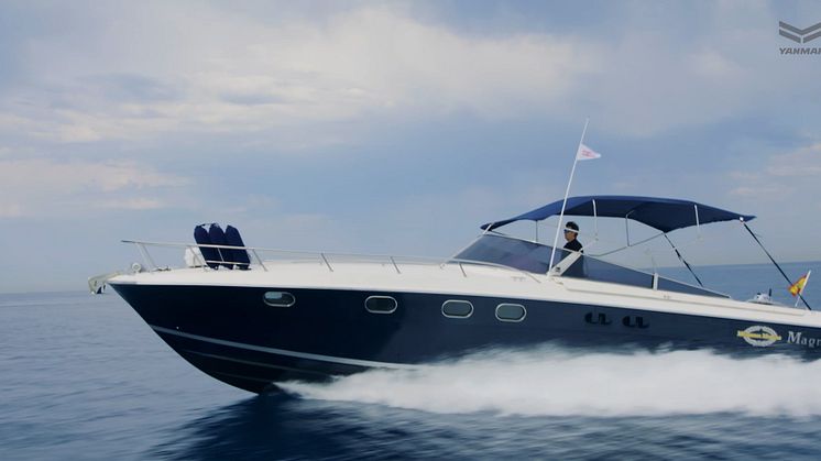 Magnum 40 motorboat Adriana has been repowered with two YANMAR 6LF engines