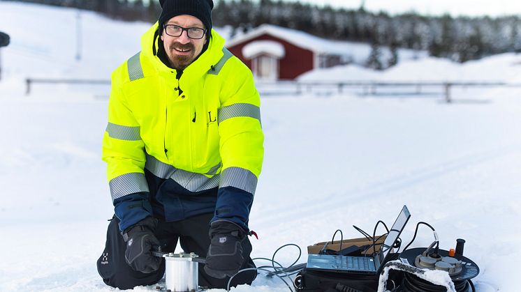 Snöforskare Johan Casselgren