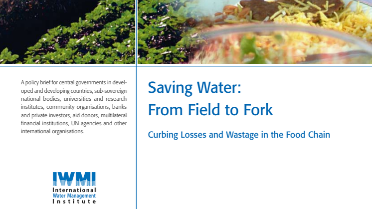 SIWI policy brief "From Field to Fork"