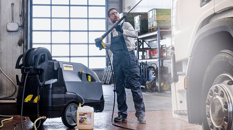 Karchers nya Hetvattentvättar i mellan-och superklass 7