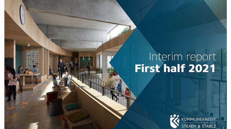KommuneKredit announces Interim Report for 1st Half of 2021
