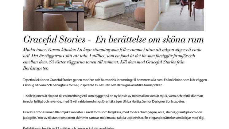 Graceful Stories - En berättelse om sköna rum