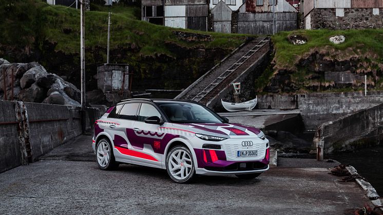 Audi Q6 e-tron prototype