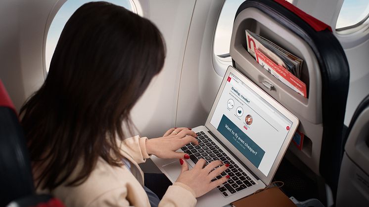 Norwegianin Gate-to-Gate Wi-Fi