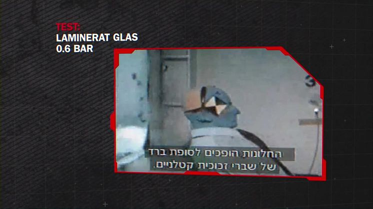 Vanligt glas i grävmaskiner är direkt livsfarligt